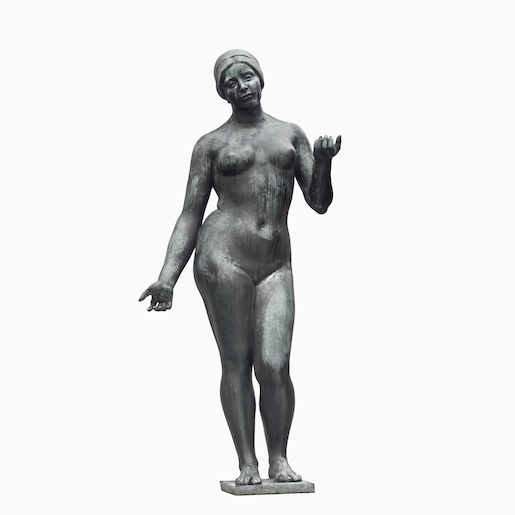 Bild: Aristide Maillol, L'Eté, 1910. Bronzeguss, 165 x 75 x 35 cm. Kunst Museum Winterthur. Hahnloser/Jaeggli Stiftung